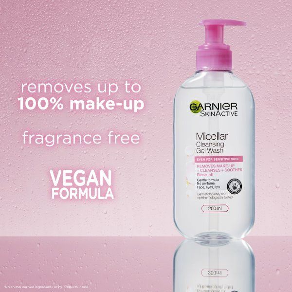 Garnier Micellar Gel Face Wash Sensitive Skin 200ml