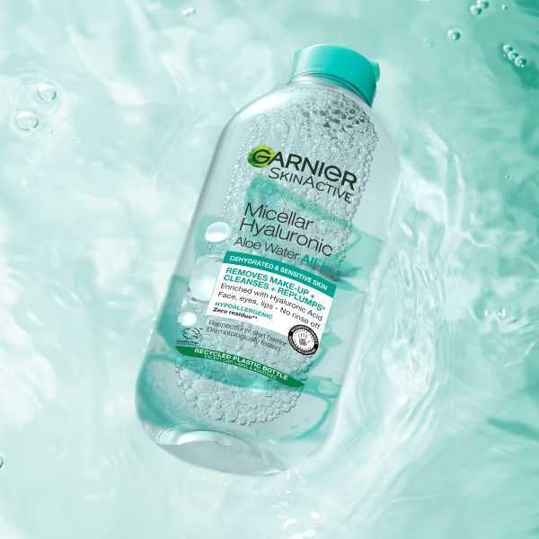 Garnier Micellar Water Hyaluronic Acid Aloe Facial Cleanser