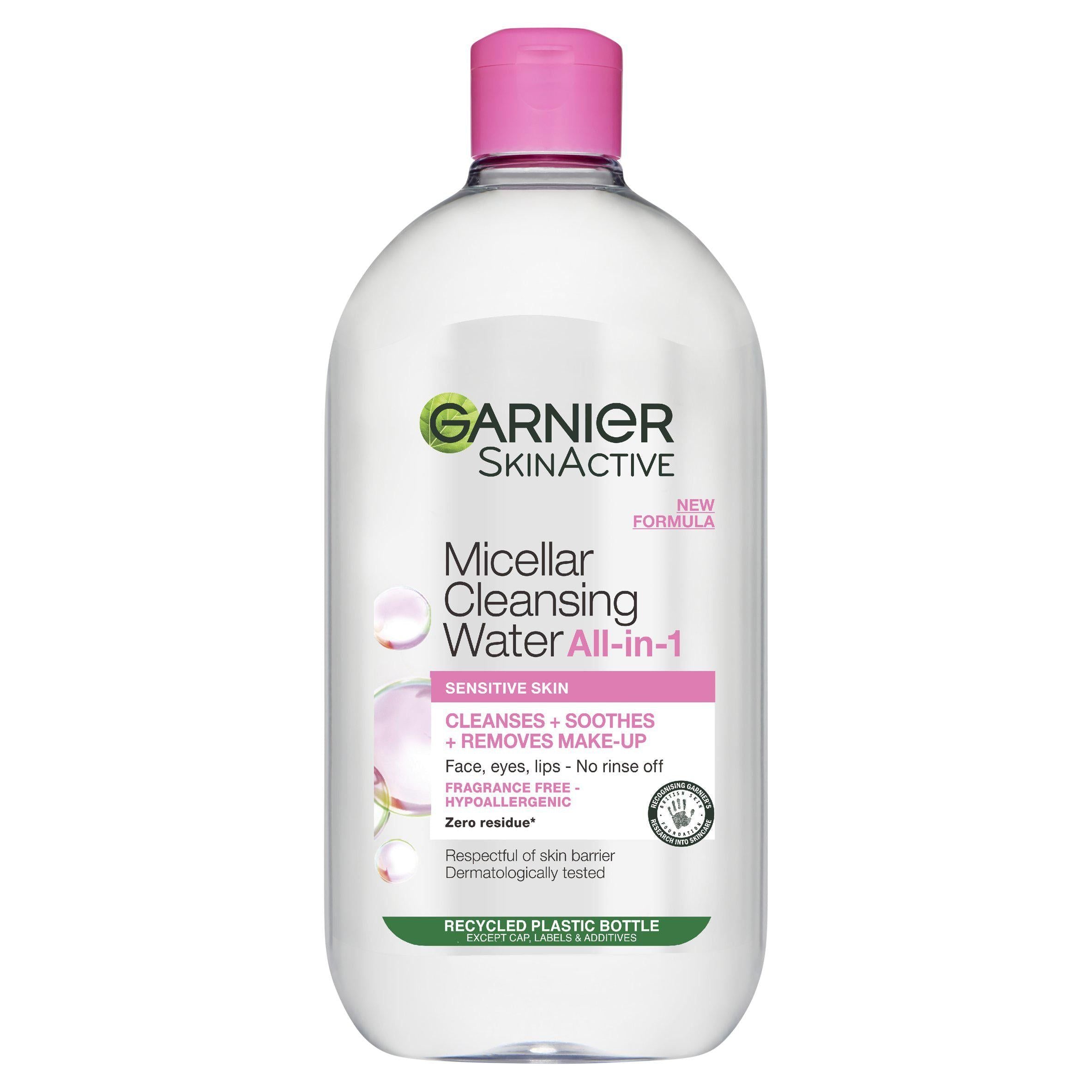 Garnier Micellar Water Makeup Remover For Sensitive Skin 700ml