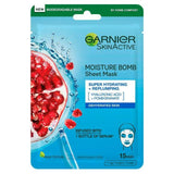 Garnier Moisture Bomb Pomegranate Hydrating Face Sheet Mask