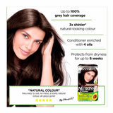 Garnier Nutrisse 3 Darkest Brown Permanent Hair Dye