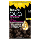 Garnier Olia Permanent No Ammonia Hair Dye Brown 5.0