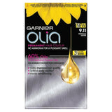 Garnier Olia Permanent No Ammonia Hair Dye Metallic Silver 9.11