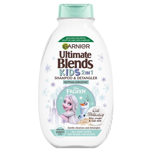 Garnier Ultimate Blends 2-in-1 Kids Oat Milk & Rice Cream No Tears Shampoo   250ml