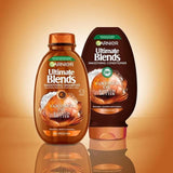 Garnier Ultimate Blends שמן קוקוס שמפו חמאת קקאו 400 מ"ל