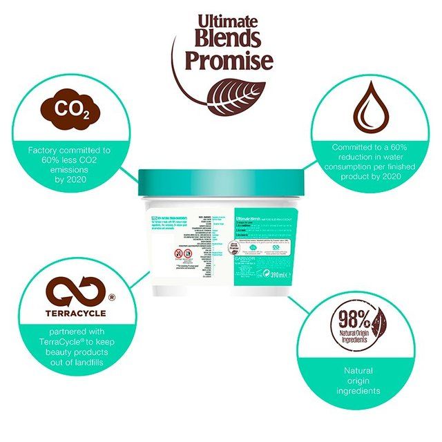 Garnier Ultimate Blends Hair Food Aloe Vera 3-in-1 Mask Treatment   390ml