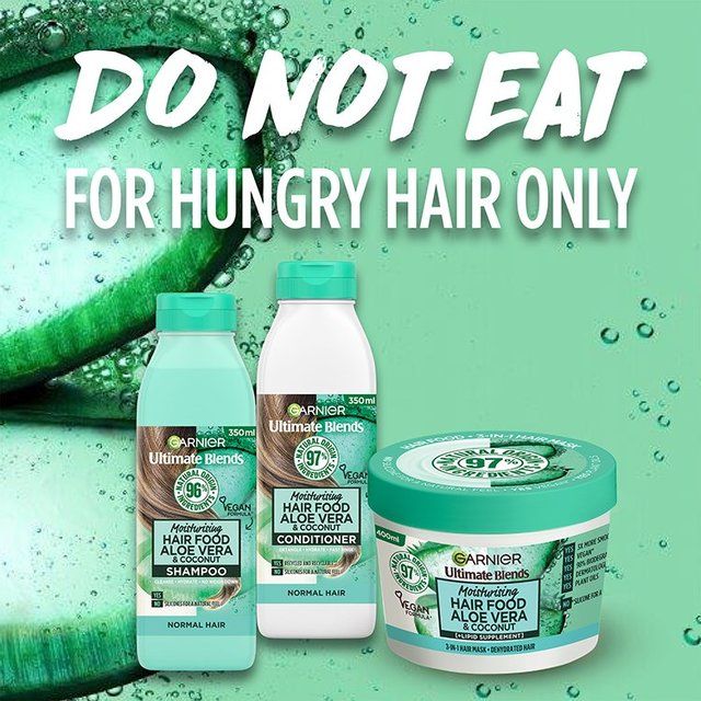 Garnier Ultimate Blends Hair Food Aloe Vera 3-in-1 Mask Treatment   390ml