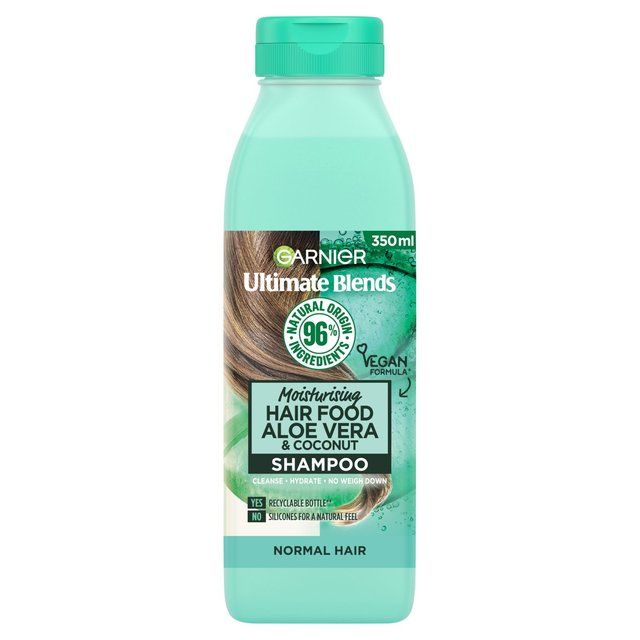 Garnier Ultimate Blends Moisturising Hair Food Aloe Vera Shampoo   350ml