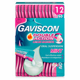 Gaviscon Double Action Heartburn Relief Liquid Sachets Mint