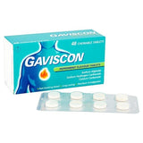 Gaviscon Tablets Heartburn &amp;amp; Indigestion Peppermint 48s