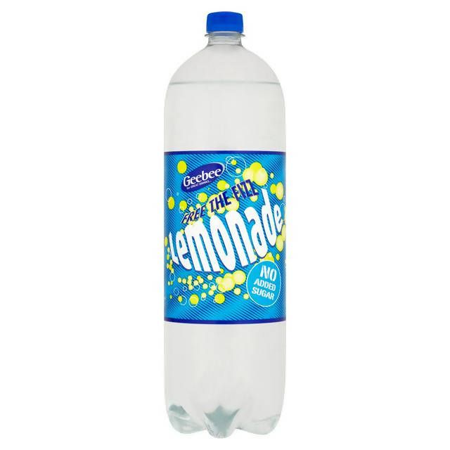 Geebee Free the Fizz Lemonade No Added Sugar 2 Litre