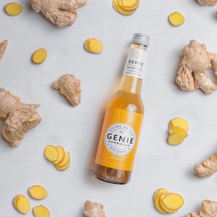 Genie Kombucha Fiery Ginger 275ml