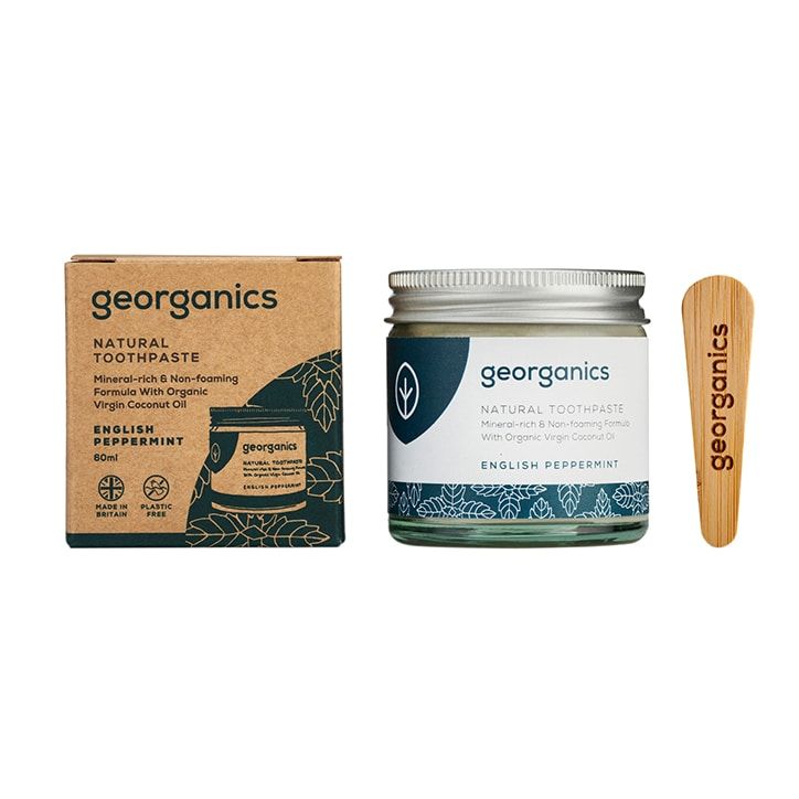 Georganics Mineralrik Tannkrem - Engelsk Peppermynte 60ml