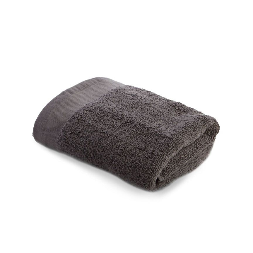 George Home 100% Cotton Hand Towel - Charcoal