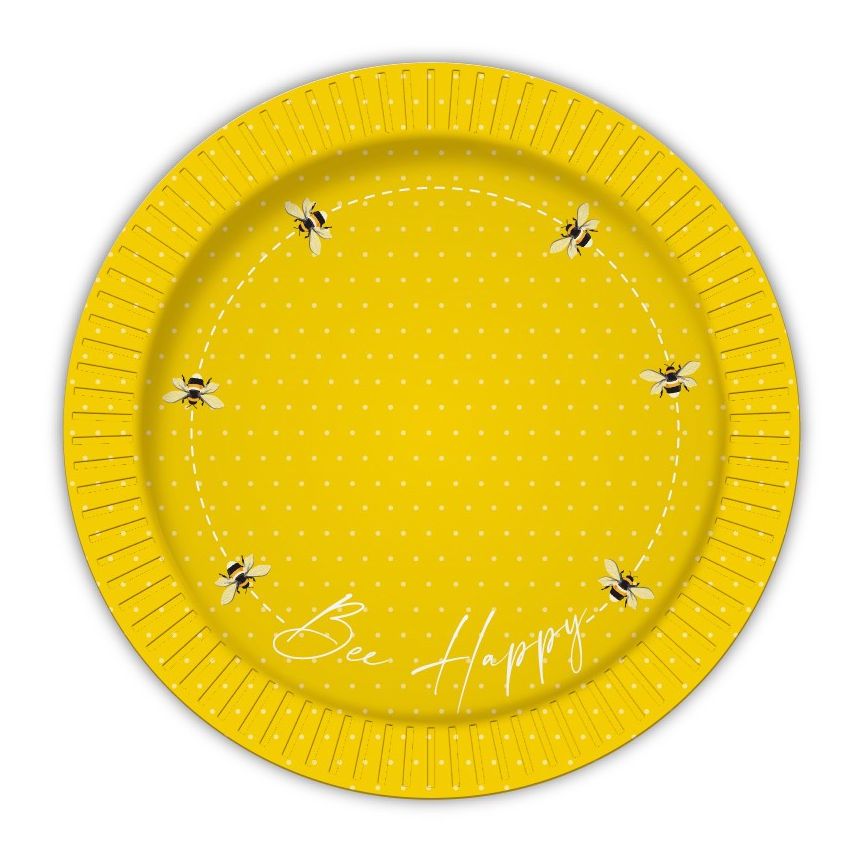 George Home Bee Paper Plates