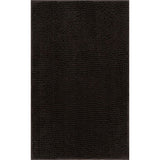 George Home Black Chenille Bath Mat