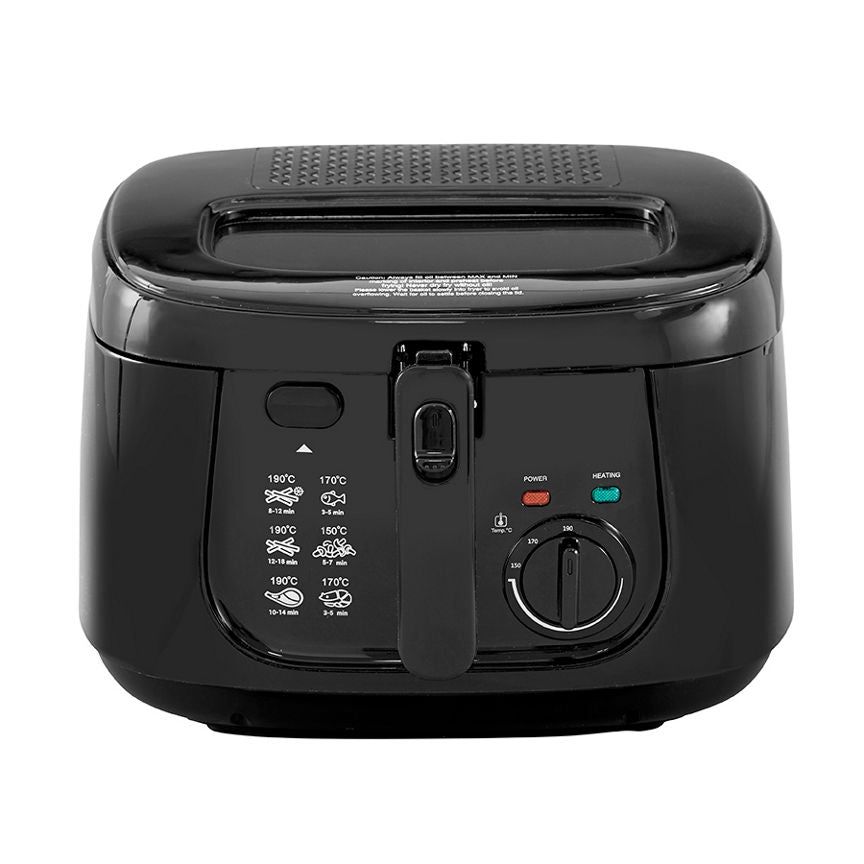 George Home Black Deep Fryer