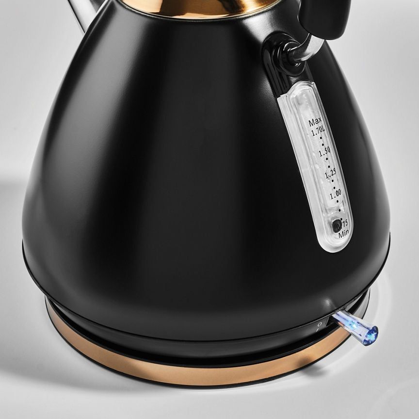 George Home Black Fast Boil Pyramid Kettle GPK401RG-21