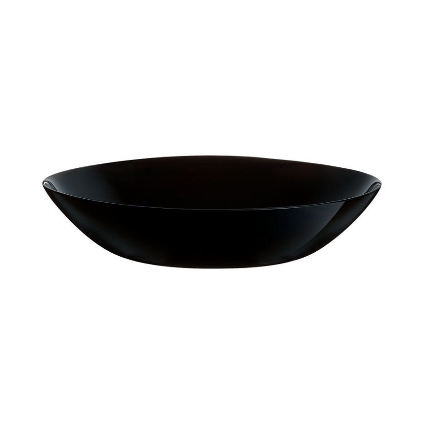 George Home Black Glass Pasta Bowl