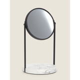 George Home Black Marble Base Bathroom Mirror