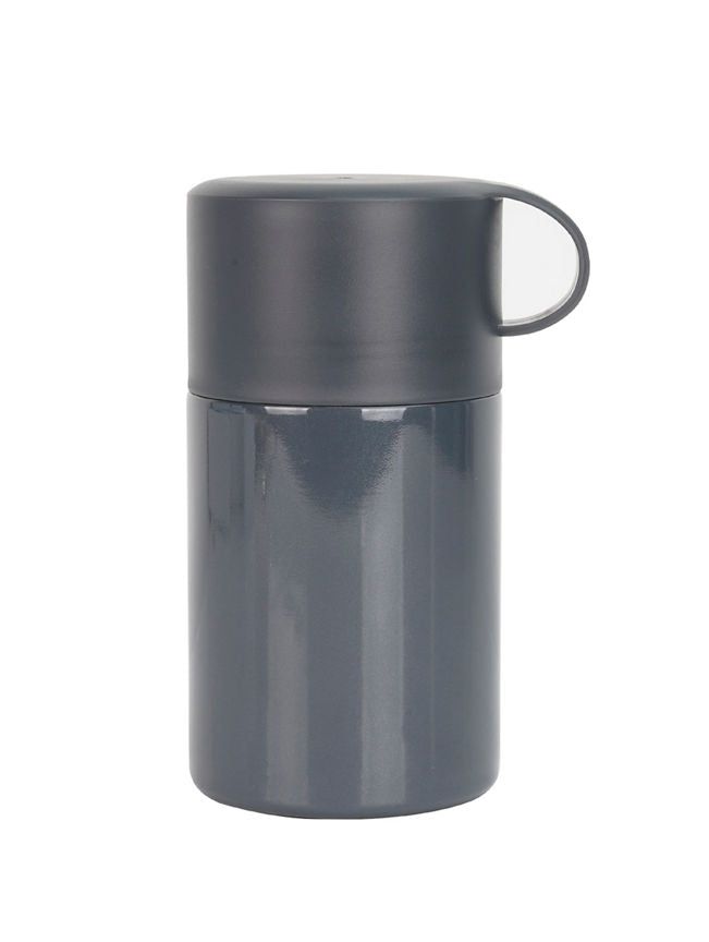 George Home Black Stainless Steel Food Flask