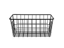 George Home Black Wire Storage Basket