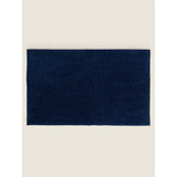 George Home Blue Chenille Bath Mat