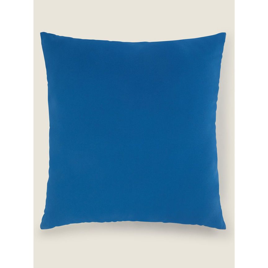 George Home Blue Plain Indoor & Outdoor Cushion