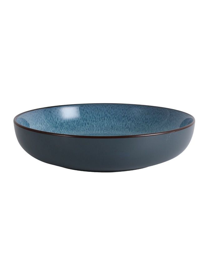 George Home Blue Reactive Glaze tálalótál