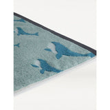 George Home Blue Whale Bath Sheet