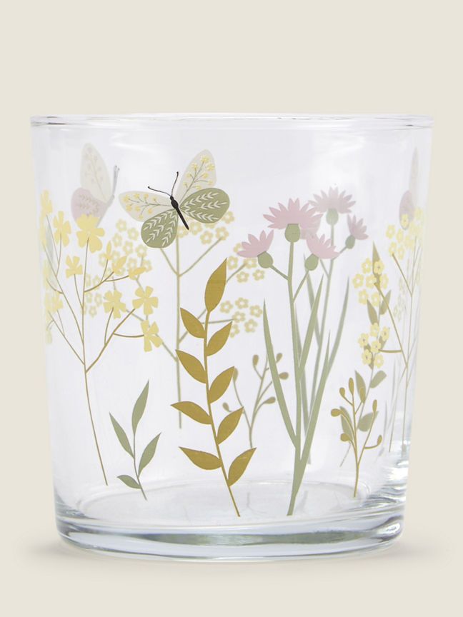 George Home Butterfly Mixer Glass 350ml