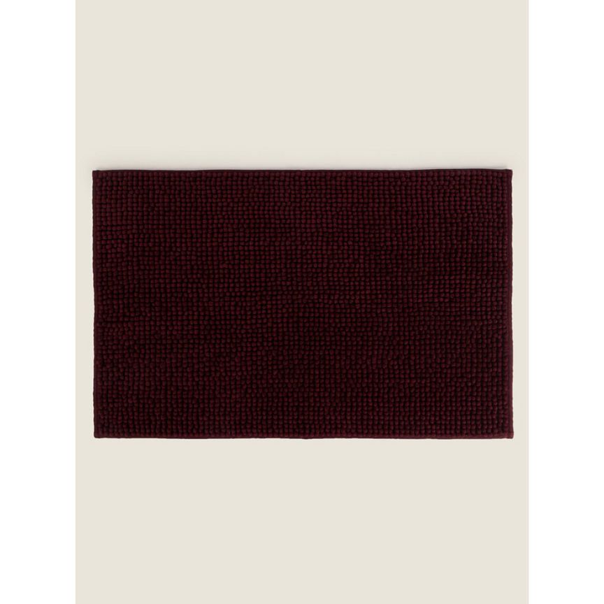 George Home Chenille Bath Mat - Fig