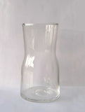 George Home Clear Glass Carafe Vase