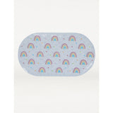 George Home Clear Rainbow PVC Bath Mat