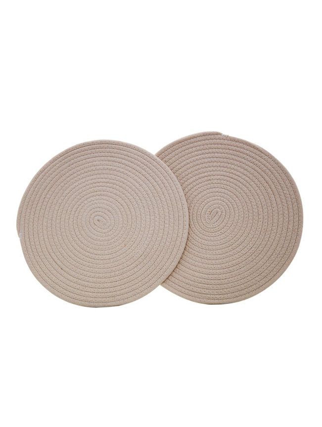 George Home Cream Rope Placemats