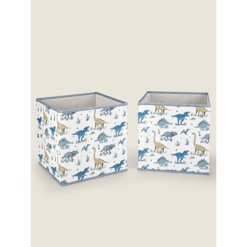 George Home Dino Storage Cube - Set of 2