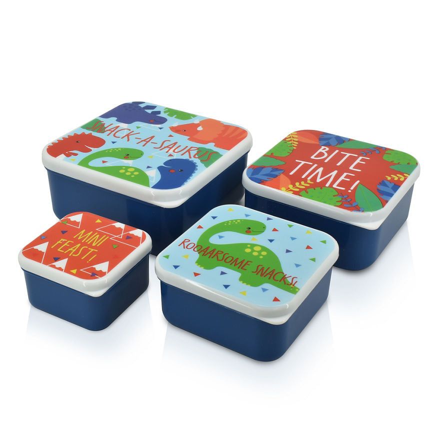 George Home Dinosaur Snack Boxes 4 Pack