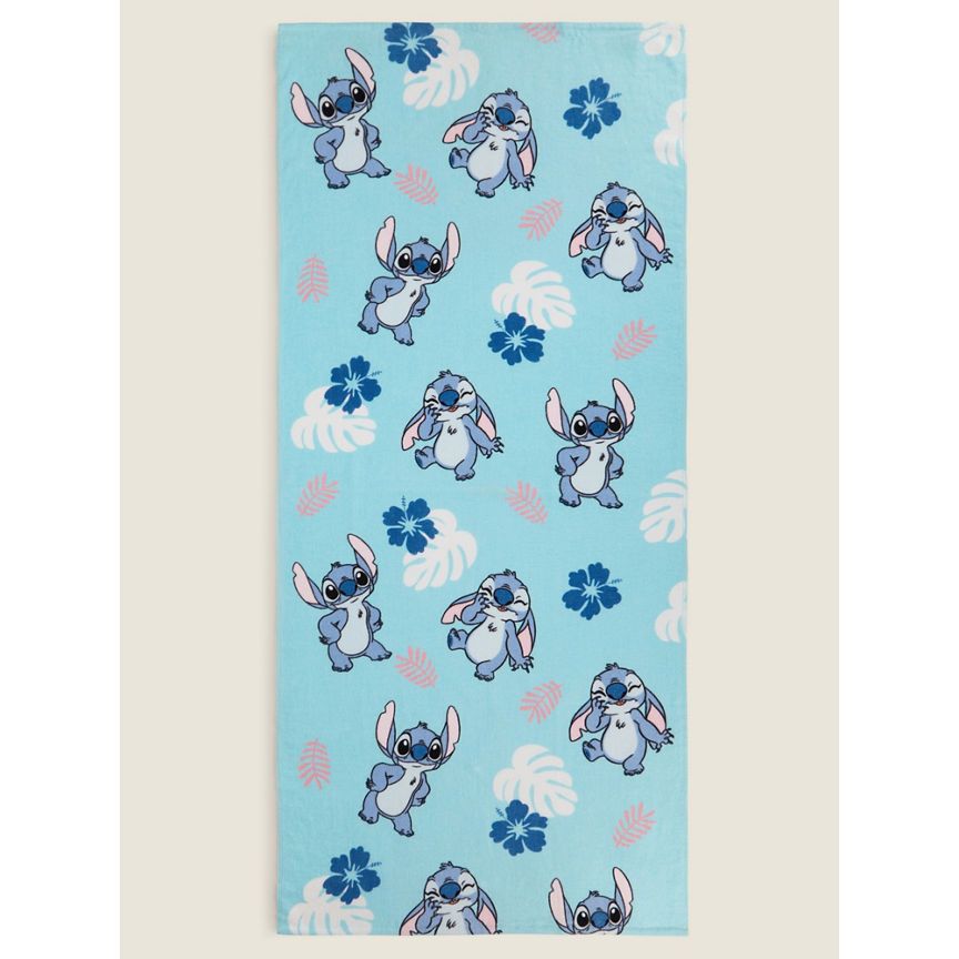 George Home Disney Stitch Palm Print Beach Towel