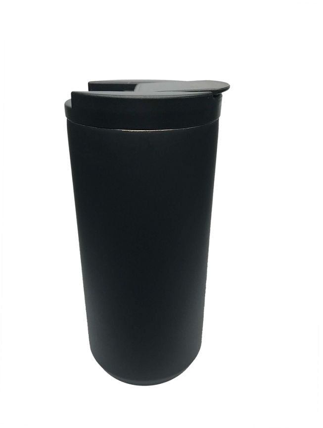 George Home Double Wall Slim Travel Tumbler Musta 400ml