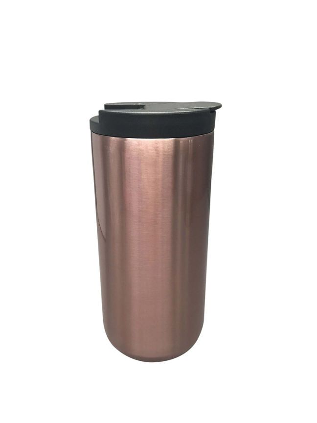 George Home Double Wall Slim Travel Tumbler Rose Gold 400ml