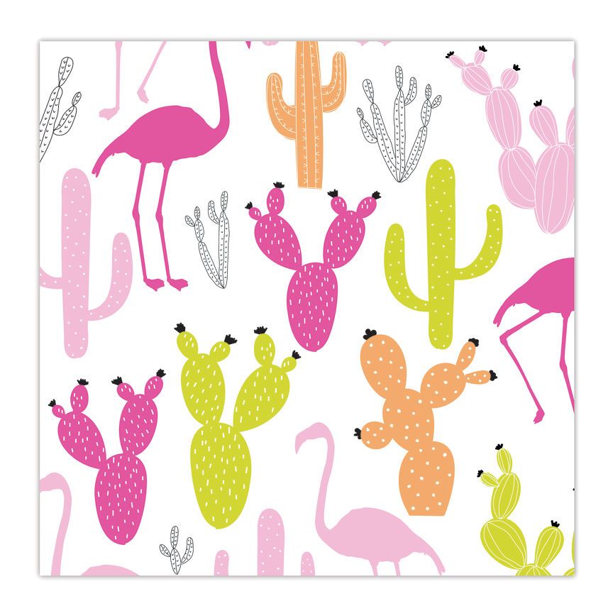 George Home Flamingo Paper Napkins