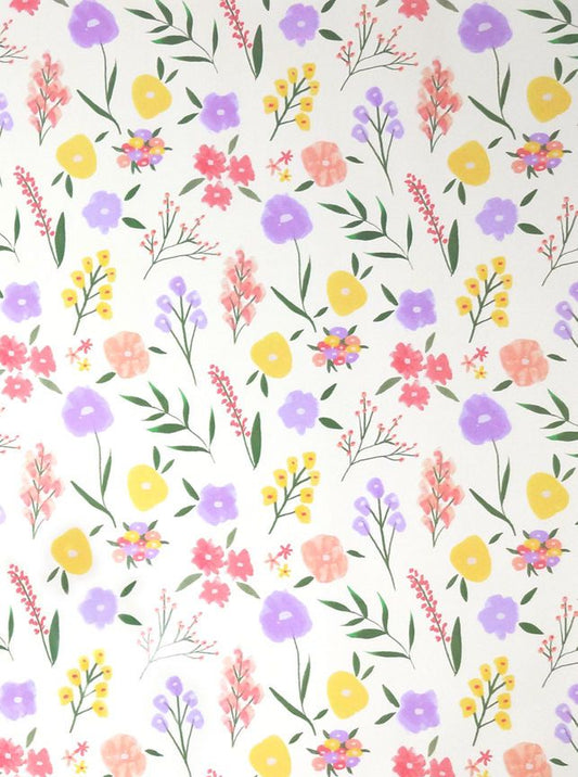 George Home Flowers Roll Wrap
