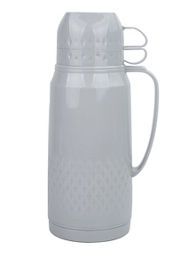 George Home Glass Lined Flask 1.8L Grey