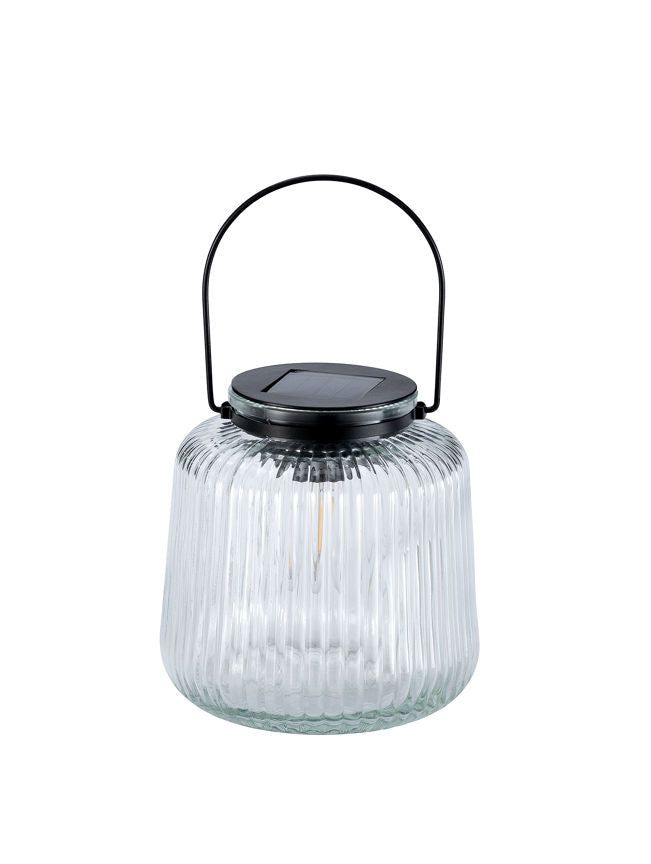 George Home Glass Ribbed Lantern