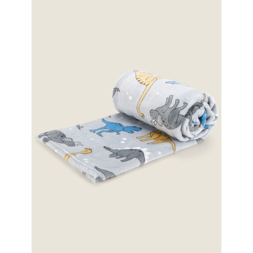 George Home Grey Dino Fleece