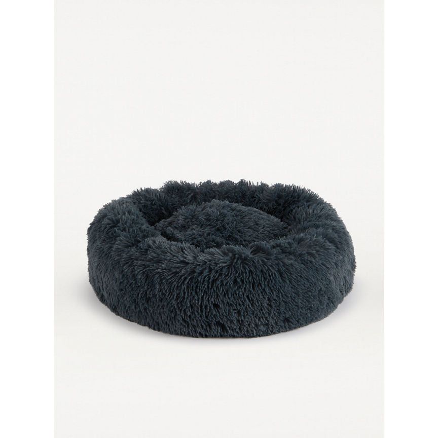 George Home Grey Donut Pet Bed- Medium