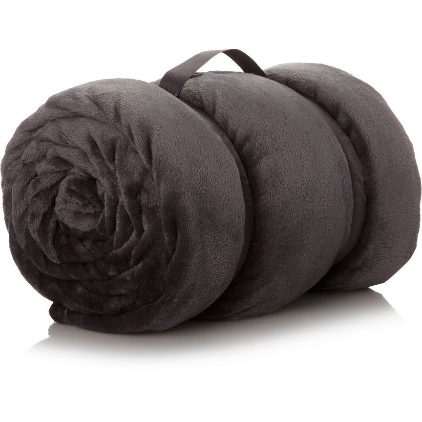 George Home Grey Extra Large Blanket