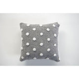 George Home Grey Felt Spot Print Cushion