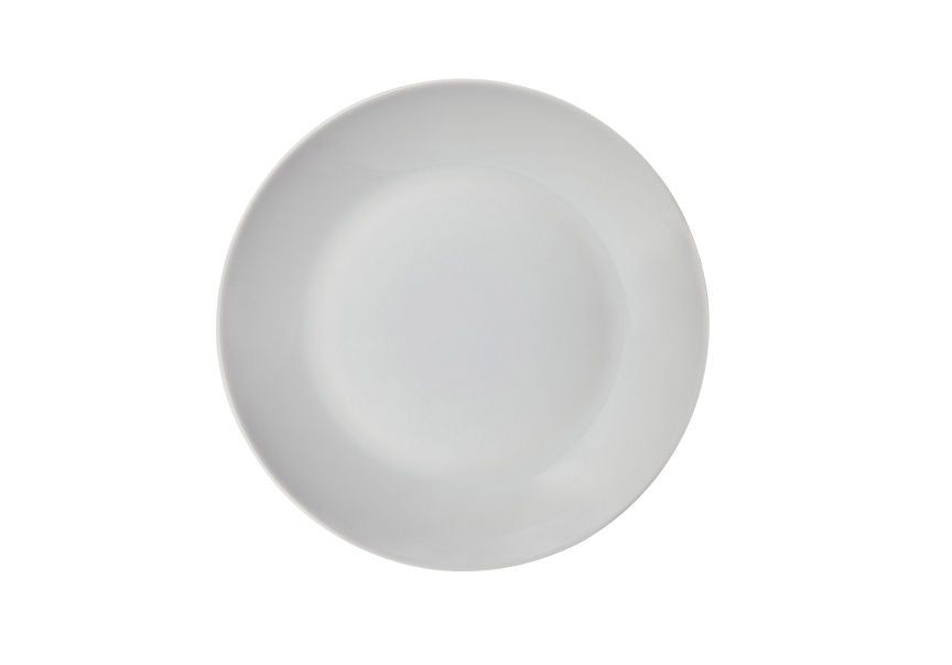 George Home Grey Glass Dinner Plate