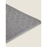 George Home Grey Lurex Hand Towel